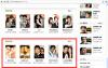 บรรดาละครไทย (ในกรอบแดง) ที่ถูกจัดแยกออกมาเป็นส่วนเฉพาะของละครบนเว็บไซต์ Qiyi.co